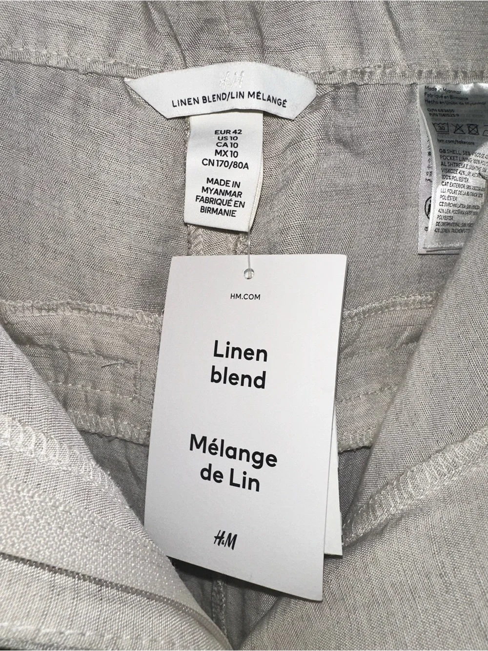 H&M nwt tapered